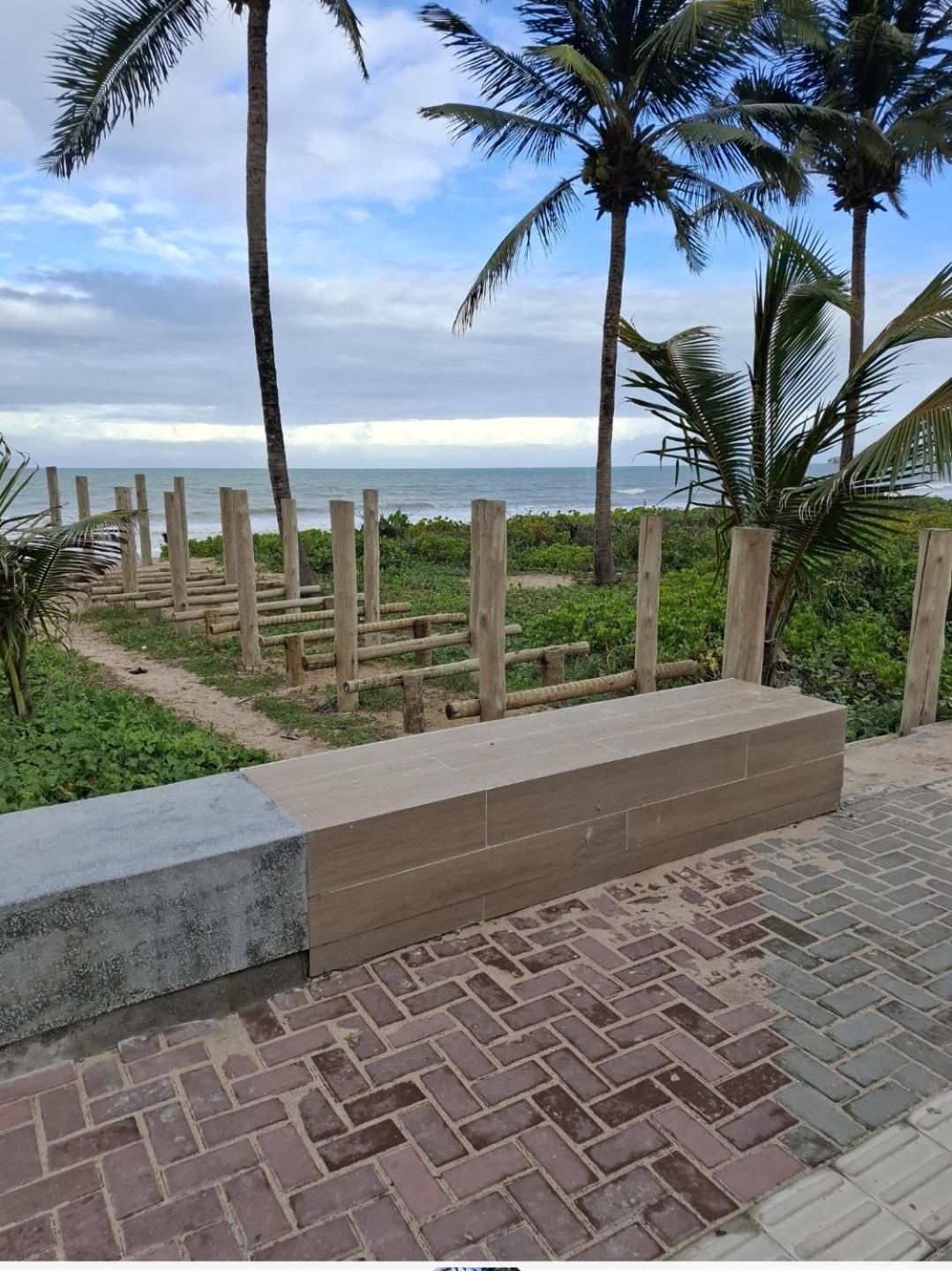 公寓 Flat Maravilhosa Vista Beira Mar De Intermares 605 *