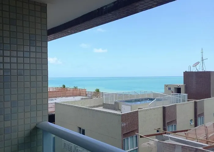 Flat Maravilhosa Vista Beira Mar De Intermares 605